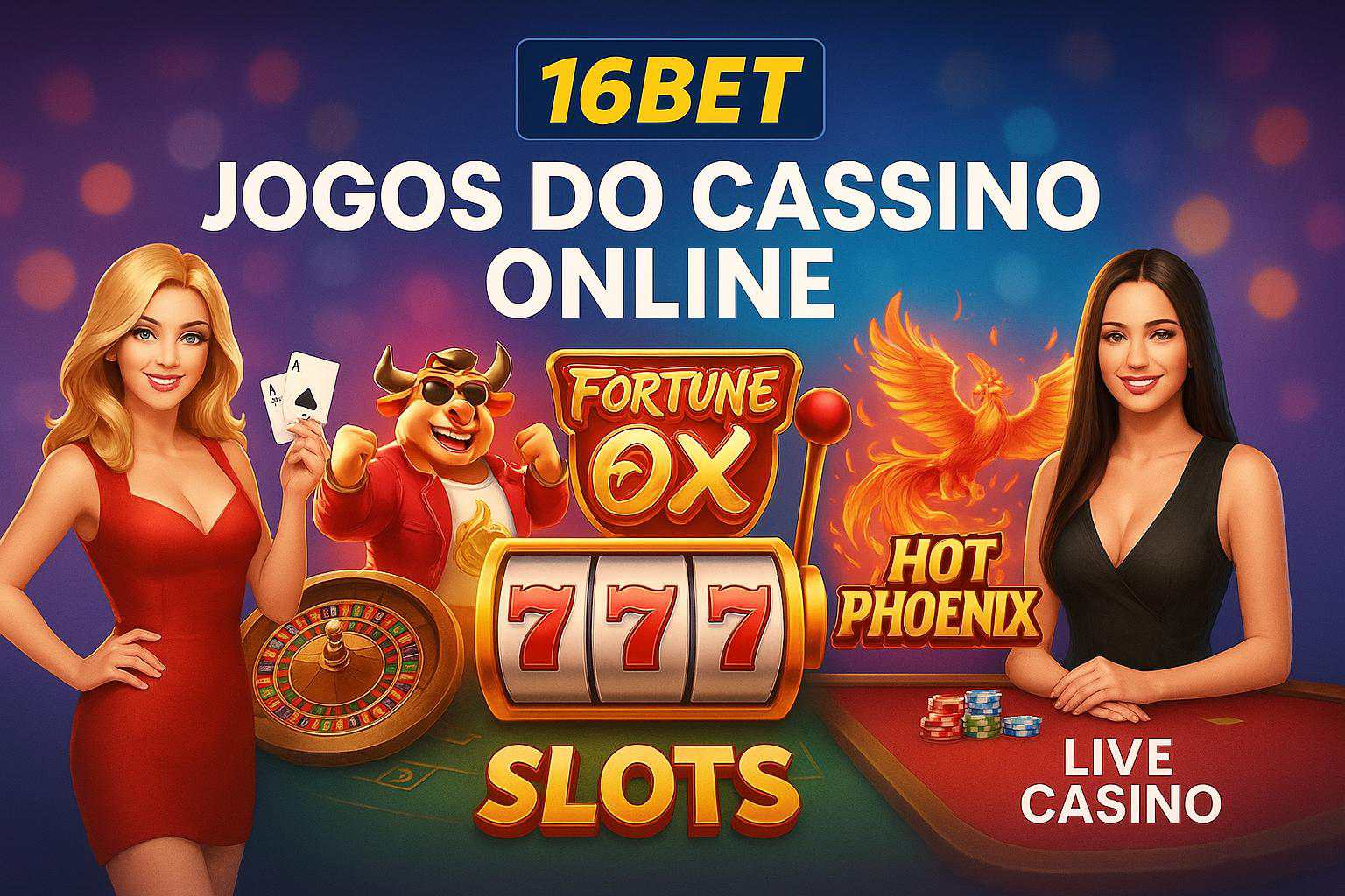 Jogos de cassino online inovadores e emocionantes na 16BET