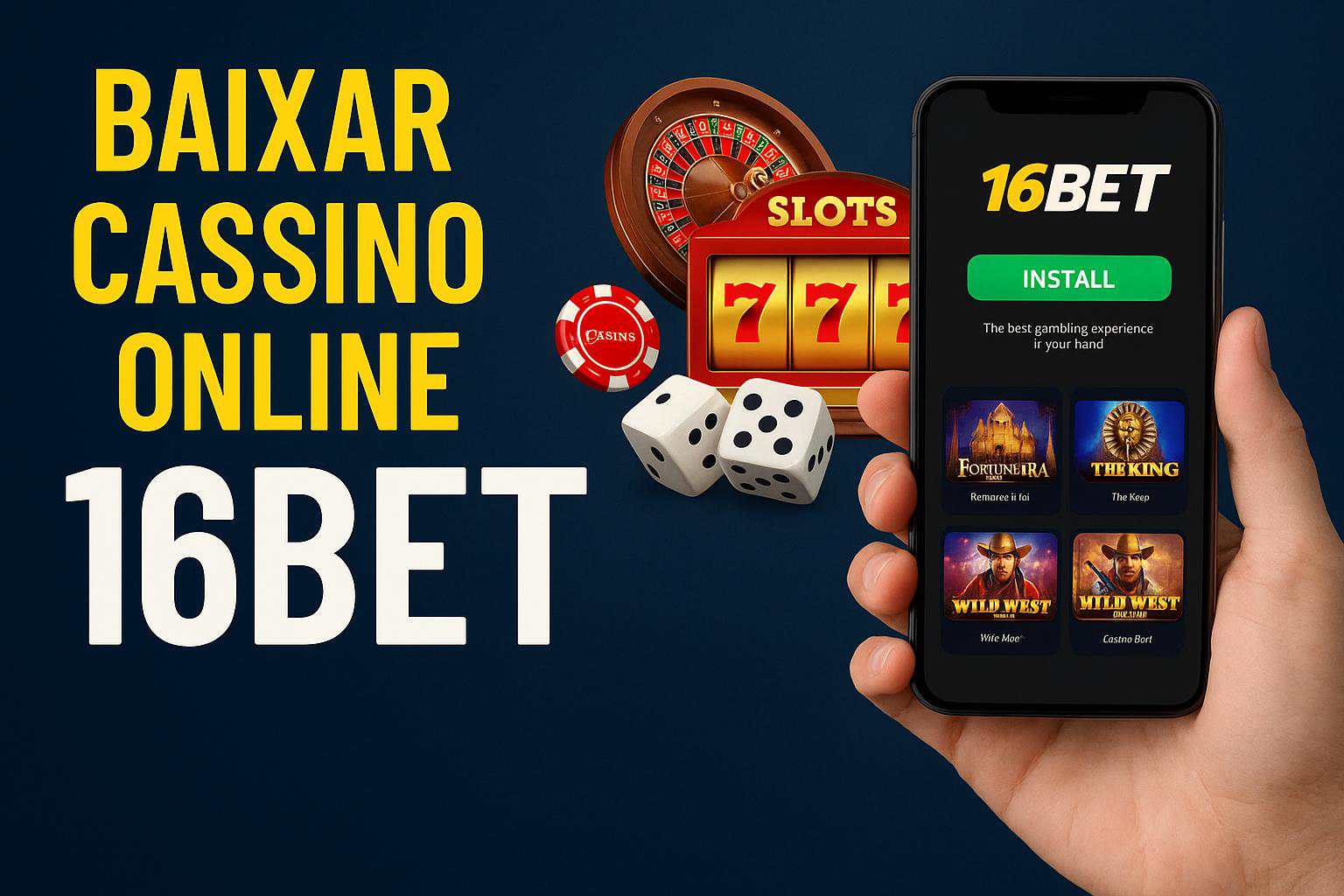 Baixar o 16BET Cassino App