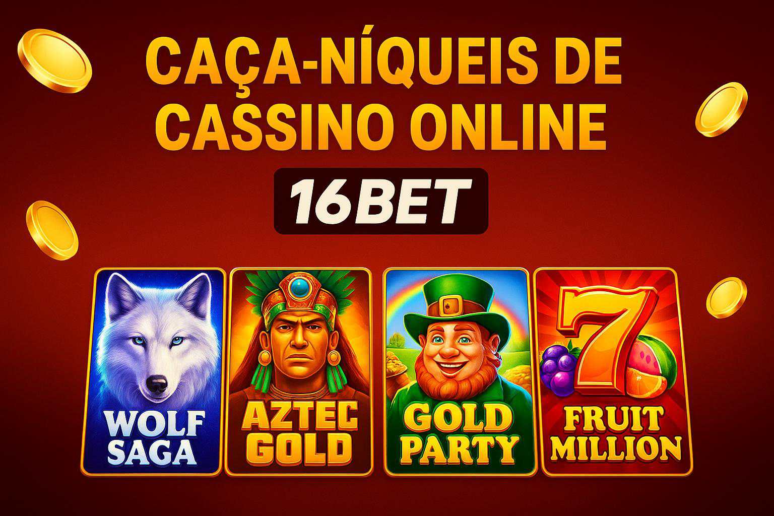Jogos de Slot no Casino Online 16BET