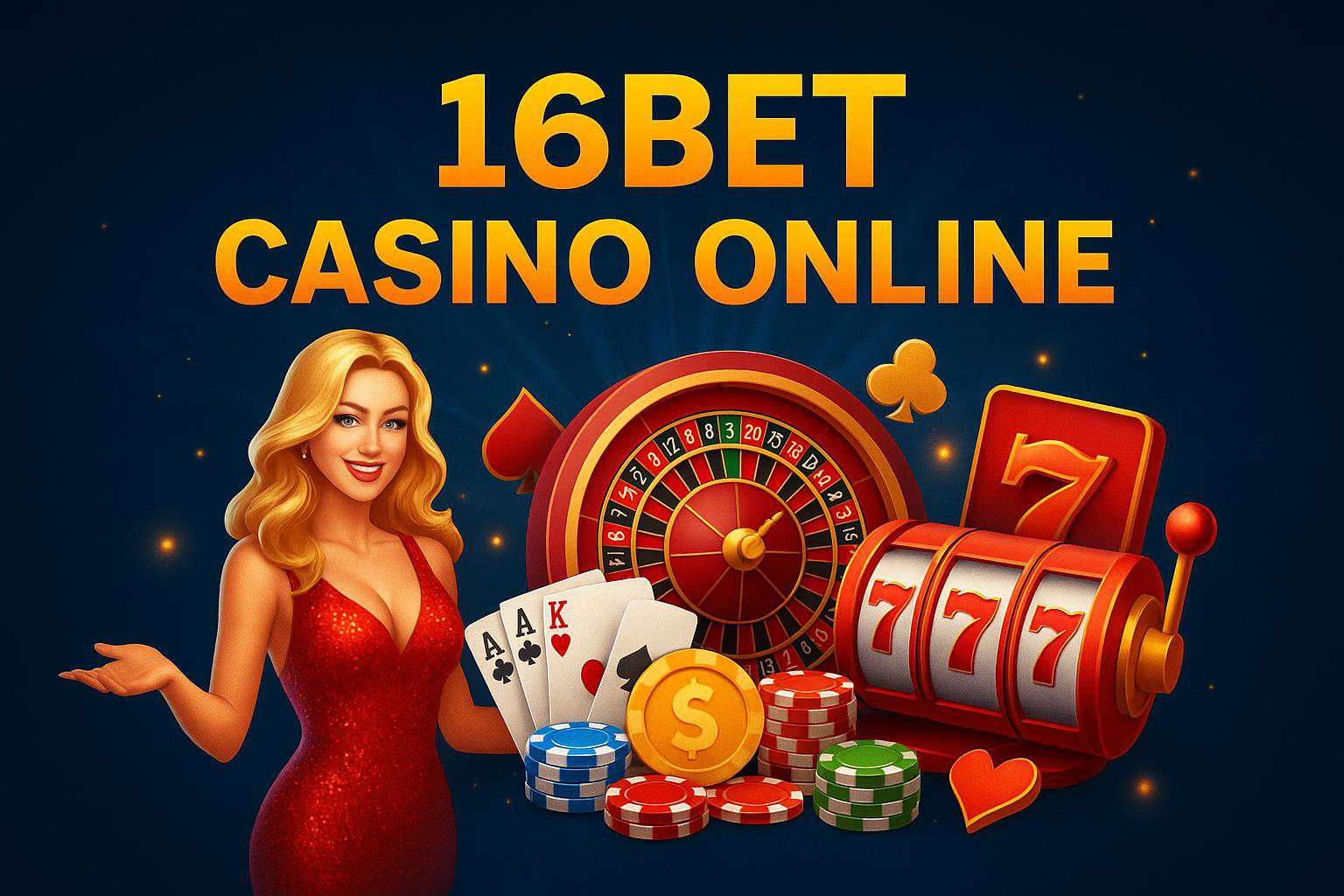 Jogos de cassino online 16BET