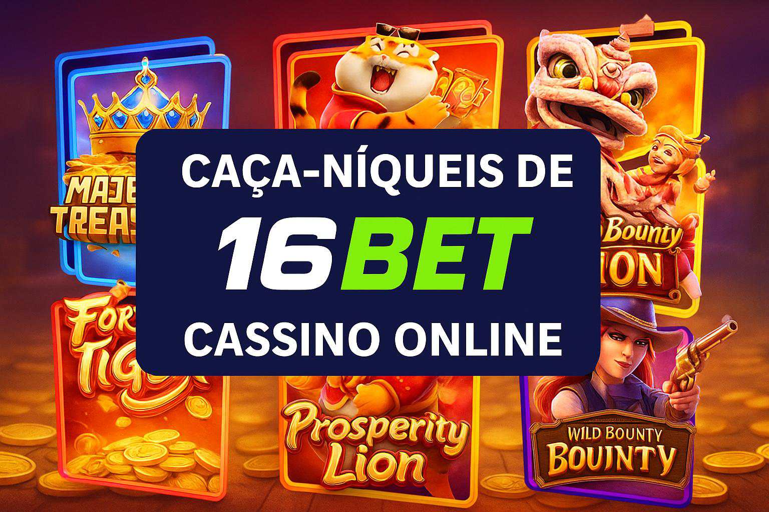 Explore o mundo das slot machines no 16BET Casino